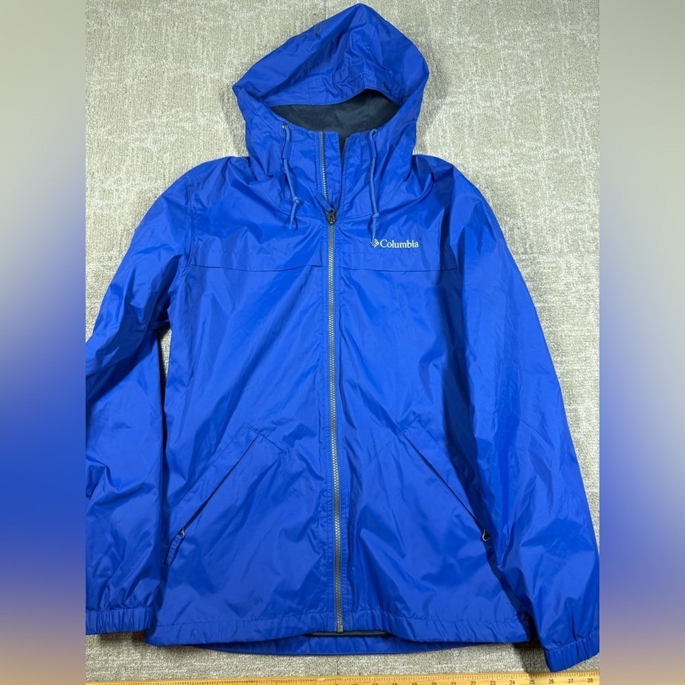 Columbia Mens Orville Creek Lined Jacket Blue Size Small